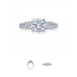 Tacori Classic Crescent engagement ring